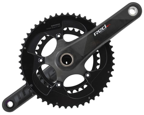 SRAM Red Compact Crankset (Black) (2 x 11 Speed) (GXP Spindle) (C2) (170mm) (50/34T)