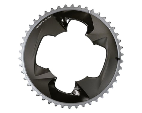 SRAM Force AXS Chainrings (Grey/Black) (2 x 12 Speed) (107mm BCD) (Outer) (46T)