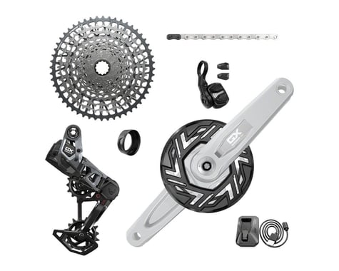 SRAM GX Eagle T-Type E-Bike Groupset (Black) (Arms Not Included) (104 BCD)