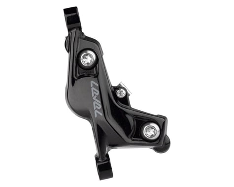 SRAM Level Silver Stealth Disc Brake Caliper (Black) (Front/Rear) (Post Mount)