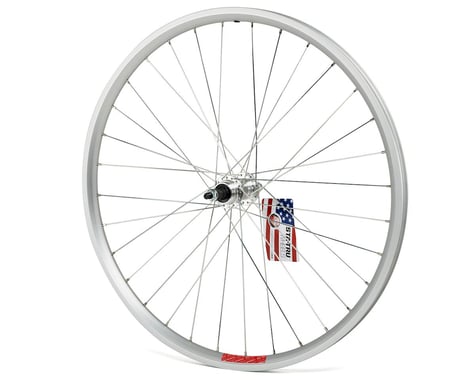 Sta-Tru Bolt On Double Wall Rear Wheel (Silver) (Freewheel) (3/8" x 135mm) (26" / 559 ISO)
