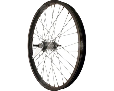 Sta-Tru Rear Wheel (Black) (20") (Coaster Brake) (36 Spokes) (Steel Rim) (Bolt-On Axle)