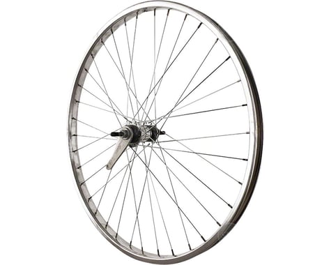 Sta-Tru Rear Wheel (Silver) (26") (Coaster Brake) (36 Spokes) (Steel Rim) (Bolt-On Axle)