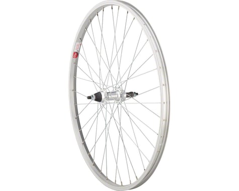 Sta-Tru Alloy Single Wall Rear Wheel (Silver) (Freewheel) (QR x 135mm) (26")