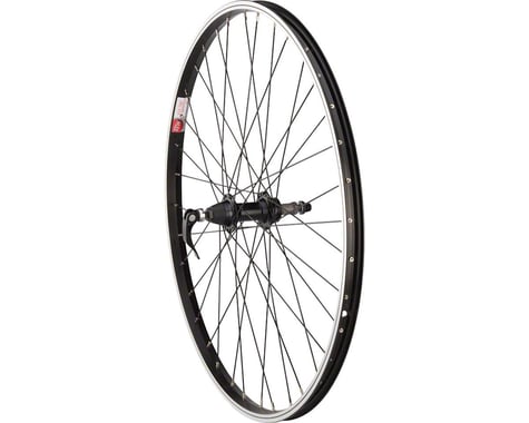 Sta-Tru Quick Release Single Wall Rear Wheel (Black) (Freewheel) (QR x 135mm) (26" / 559 ISO)