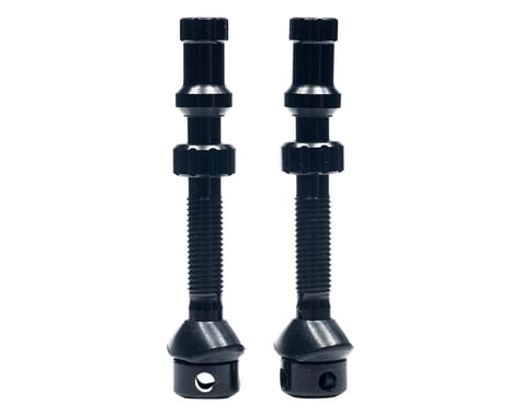 Stan's Exo-Core Tubeless Valve Stems (Black) (Pair) (37mm)