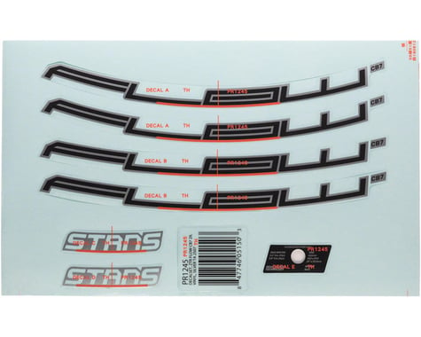 Stan's Flow CB7 Rim Decal Set (Silver) (27.5" / 584 ISO)