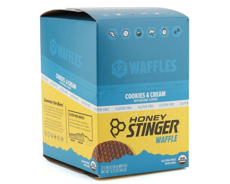 Honey Stinger Waffles (Cookies & Cream) (12 | 1oz Packets)