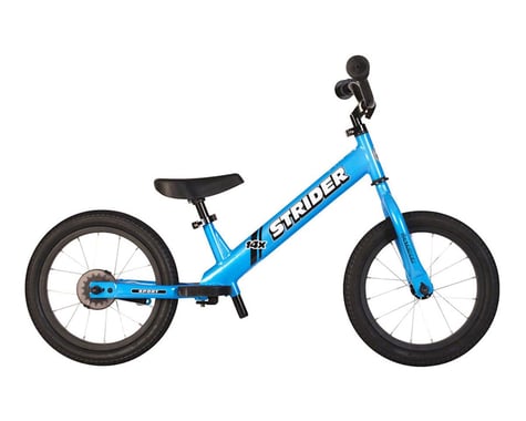 Strider Sports 14x Sport Kids Balance Bike w/ Easy-Ride Pedal Kit (Blue)