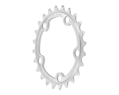 Sugino Single Speed Chainrings (Anodized Silver) (3/32") (5-Bolt) (74mm BCD) (Single) (32T)