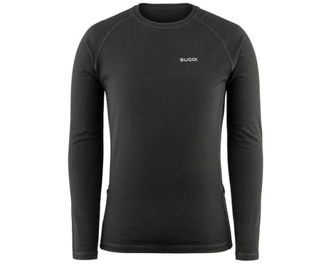 Sugoi Merino 60 Long Sleeve Jersey (Black) (L)