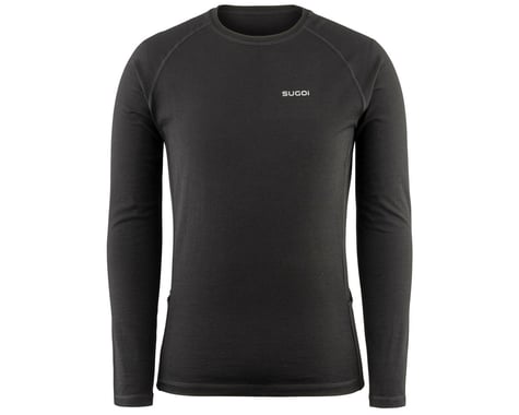 Sugoi Merino 60 Long Sleeve Jersey (Black) (M)