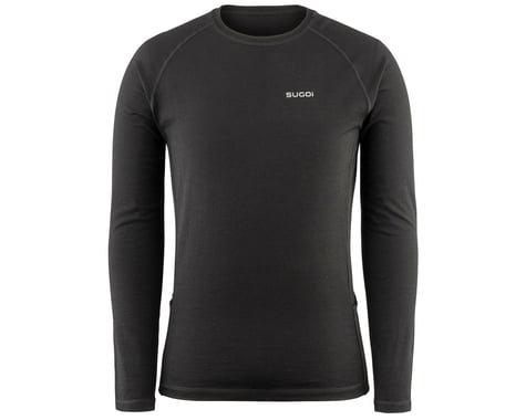 Sugoi Merino 60 Long Sleeve Jersey (Black) (S)