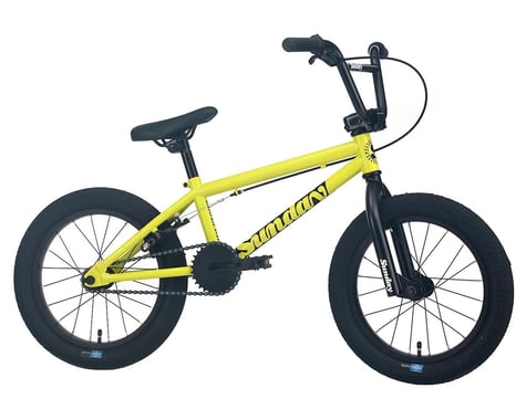 Sunday 2023 Blueprint 16" BMX Bike (15.5" Toptube) (Bright Yellow)