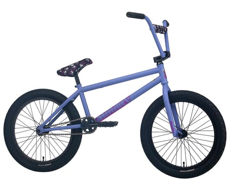 Sunday 2023 Street Sweeper BMX Bike (20.75" Toptube) (Matte Blue-Lavender)