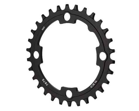 Sunrace CRMX0 Alloy Chainring (Black) (96mm BCD)