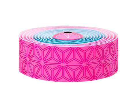 Supacaz Super Sticky Kush Handlebar Tape (Neon Pink & Blue)