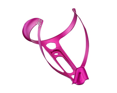 Supacaz Fly Alloy Bottle Cage (Anodized Hot Pink)
