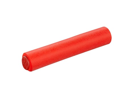 Supacaz Siliconez XL Silicone Grips (Neon Red)