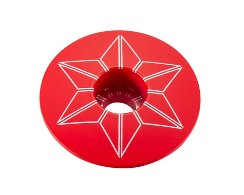 Supacaz Star Cap (Red)