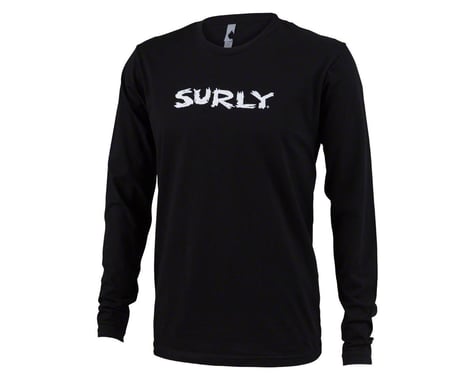 Surly Long Sleeve Logo T-Shirt (Black) (2XL)