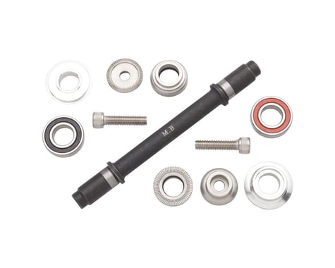 Surly Ultra New Hub Axle Kit for 120mm Rear Free/Free Silver