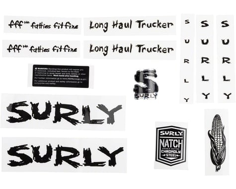 Surly LHT Decal Set (Black)