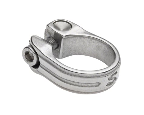 Surly New Stainless Seatpost Clamp (Silver) (30.0mm)