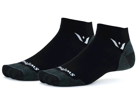 Swiftwick Pursuit One Ultralight Socks (Black) (XL)