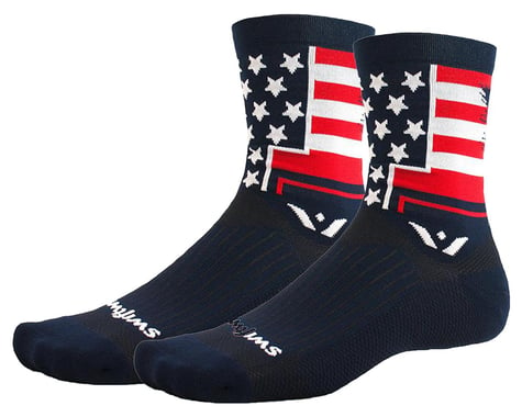 Swiftwick Vision Five Tribute Socks (USA Eagle) (M)