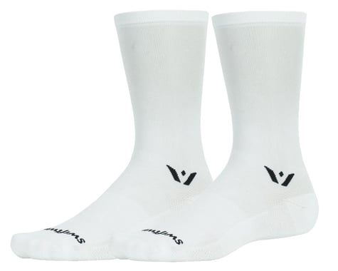 Swiftwick Aspire Seven Socks (White) (XL)