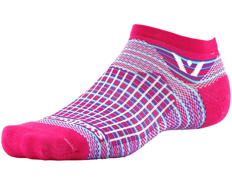 Swiftwick Aspire Stripe Zero Socks (Pink/Purple)