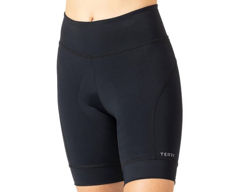 Terry Women's Breakaway Hi-Rise Shorts (Black) (XL)