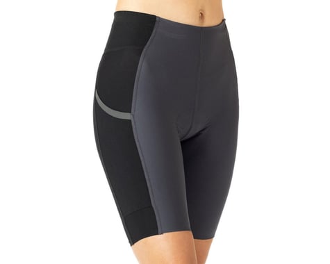 Terry Women's Long Haul Shorts (Black) (XL)