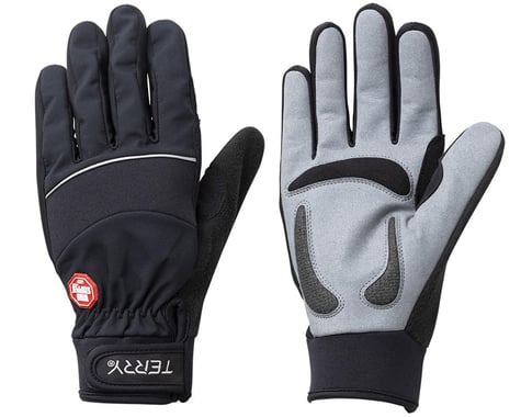 Terry Women's Windstopper Full Finger Gloves (Black) (S)
