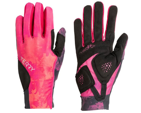 Terry Women's Soleil UPF 50+ Full Finger Gloves (Vermillionaire) (XL)
