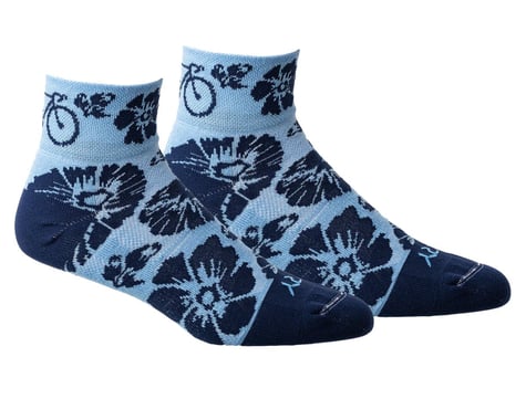 Terry Air Stream Socks (Aloha) (S/M)