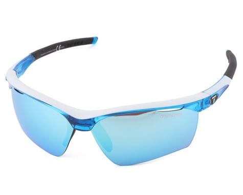 Tifosi Vero Sunglasses (Skycloud) (Clarion Blue, AC Red & Clear Lenses)
