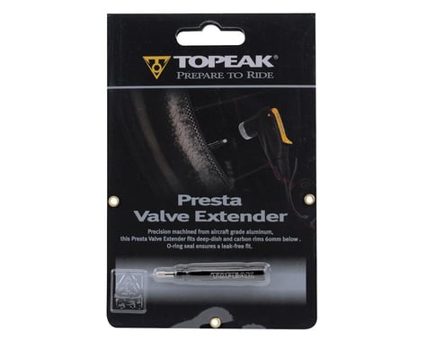 Topeak Presta Valve Extenders (Black) (Single) (43mm)