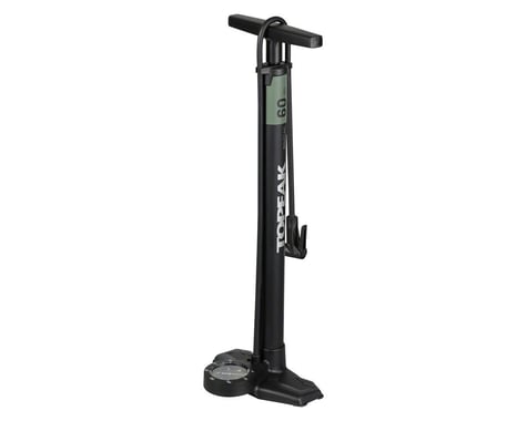 Topeak JoeBlow Mountain EX Floor Pump (For Large Volume Tires) (60 PSI Max)