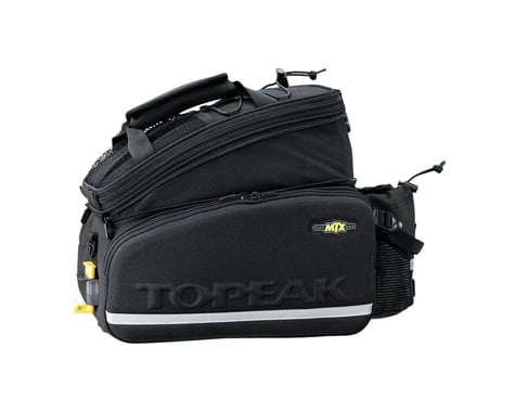 Topeak MTX TrunkBag DX (Black) (12L) (MTX 2.0 QuickTrack)