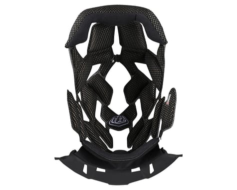 Troy Lee Designs D4 Helmet Headliner (Black) (S)