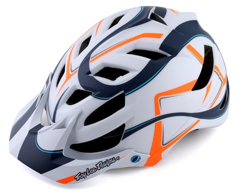Troy Lee Designs A1 MIPS Youth Helmet (Welter White/Marine)