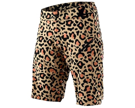 Troy Lee Designs Women's Lilium Shell Shorts (Leopard Bronze) (XL)