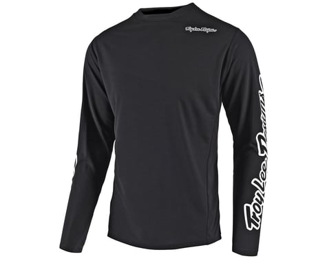 Troy Lee Designs Youth Sprint Long Sleeve Jersey (Black) (XL)