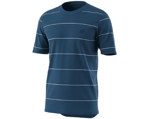 Troy Lee Designs Flowline Short Sleeve Jersey (Revert Blue) (S)