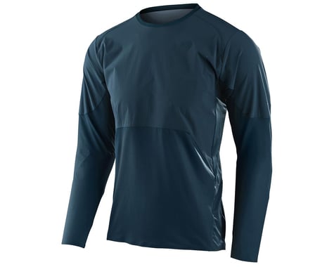 Troy Lee Designs Drift Long Sleeve Jersey (Solid Light Marine) (2XL)