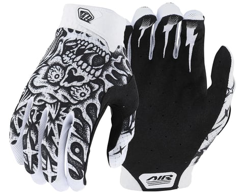 Troy Lee Designs Air Gloves (Skull Demon White/Black) (XL)