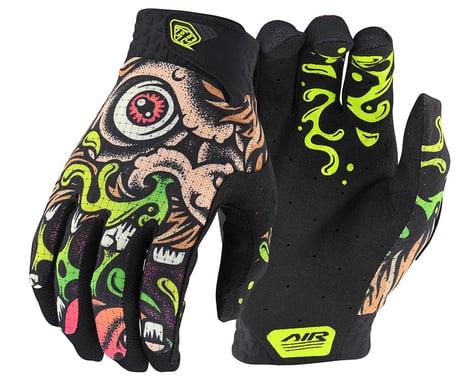 Troy Lee Designs Youth Air Gloves (Bigfoot Black/Green) (Youth L)