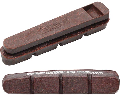 TRP Carbon Rim Cross Brake Pad Inserts (Brown/Red) (1 Pair)